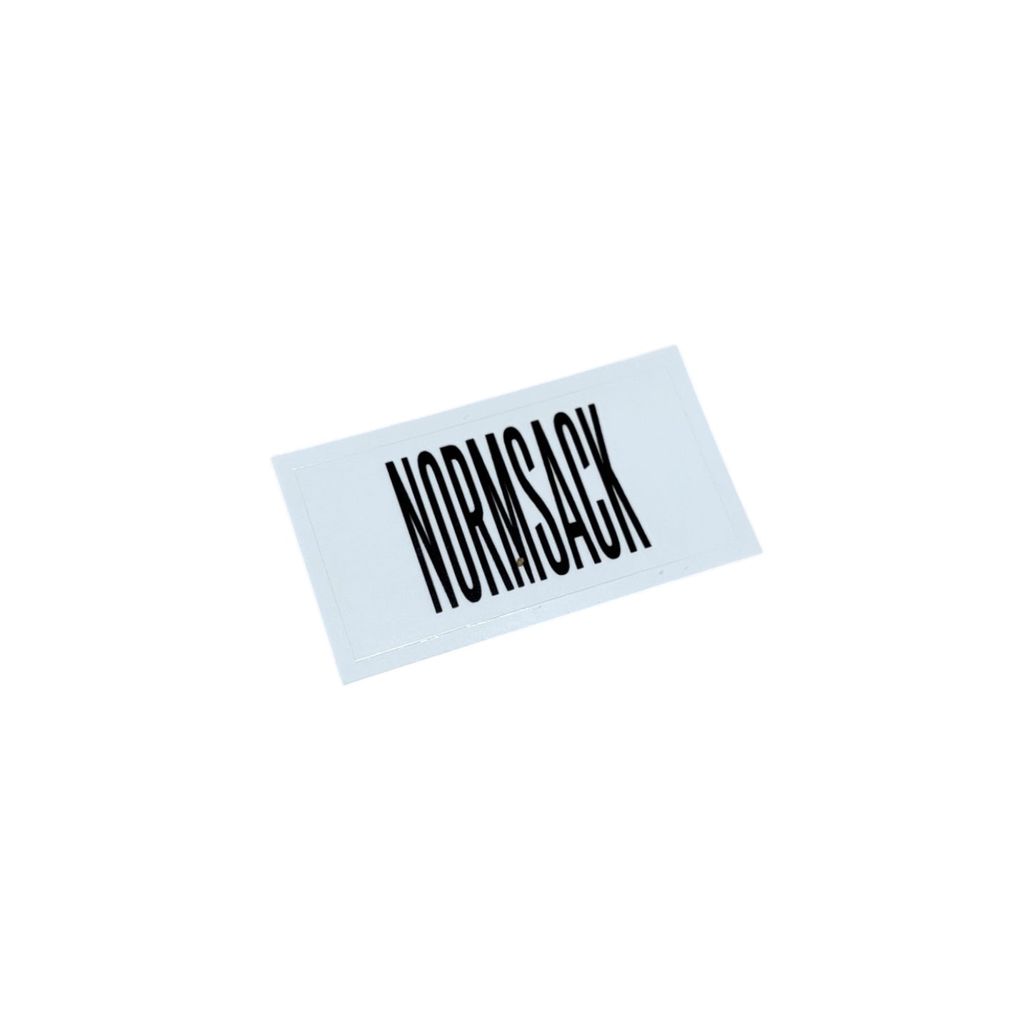 NORMSACK Warp Logo Sticker