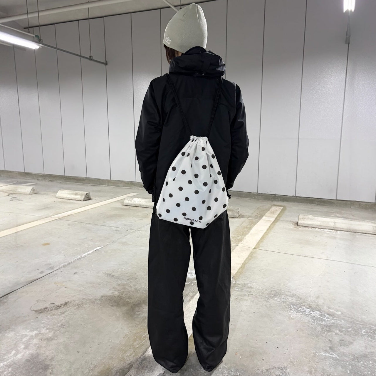 Polka Dot White
